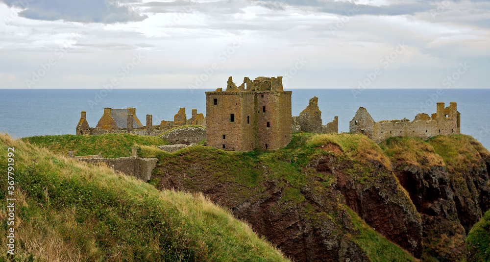 Dunnottar Castle of Aberdeenshire Scotland