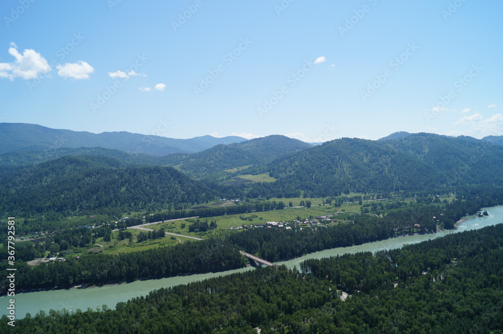 Obraz premium Altay Katun