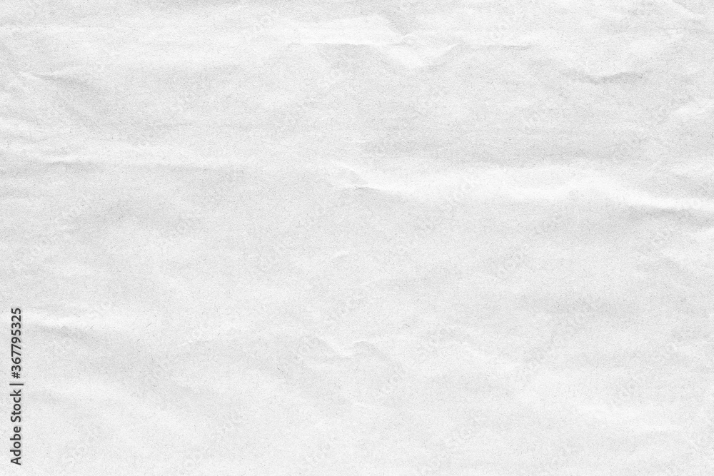 White paper sheet crumpled texture surface White paper sheet crumpled texture surface