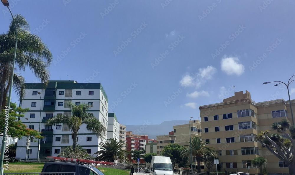 Street in Puerto de la Cruz 