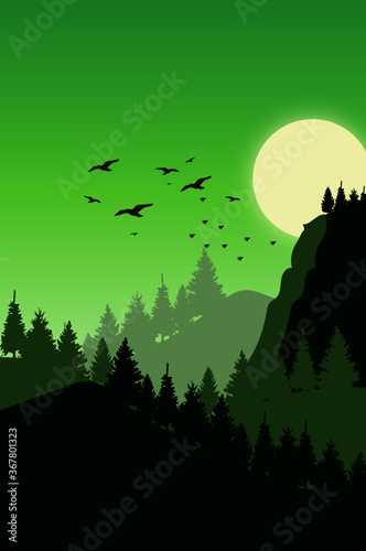montagne verdi