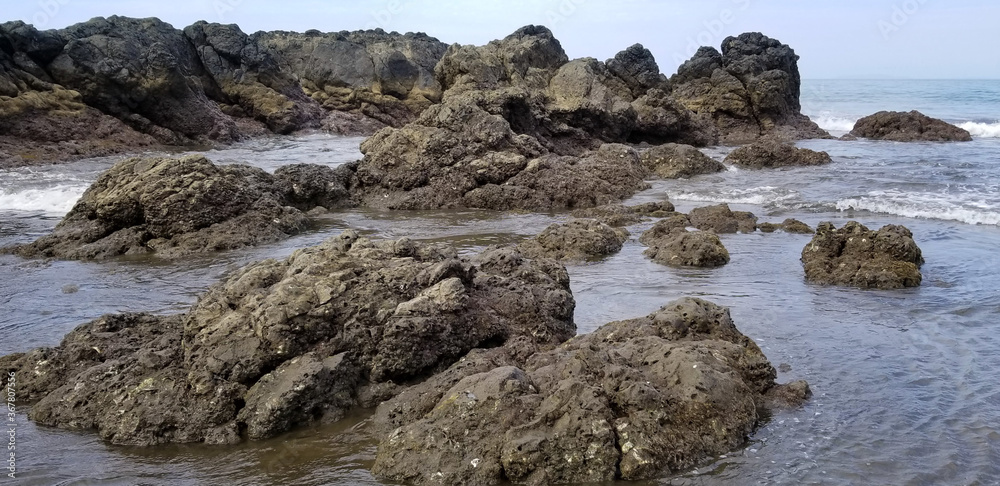 Seaside rocks with beautiful ocean view Seaside rocks with beautiful ocean view