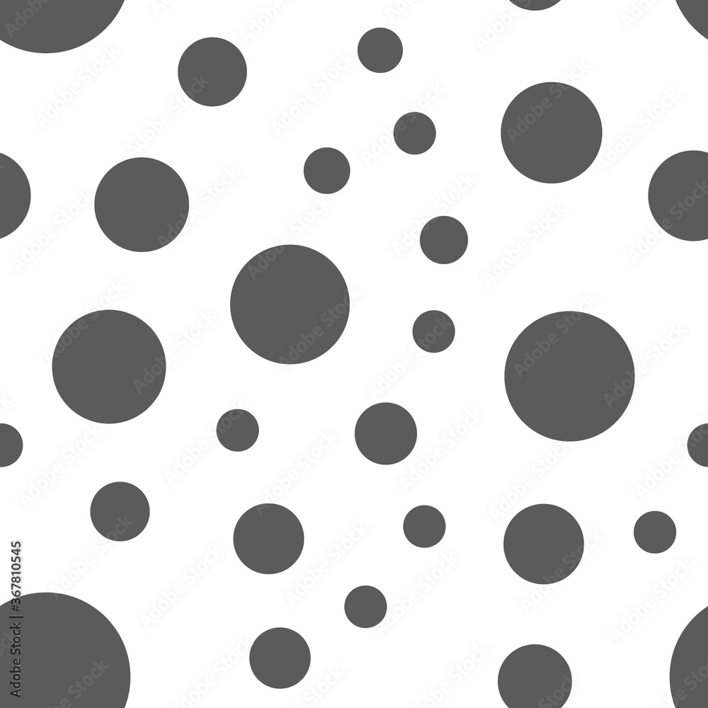 Dots seamless pattern. Random circles texture background. Dots seamless pattern. Random circles texture background.