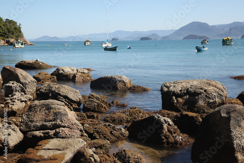 Praia Picinguaba em Ubatuba Litoral Norte de São Paulo Brasil .
foto: Rogério Marques photo