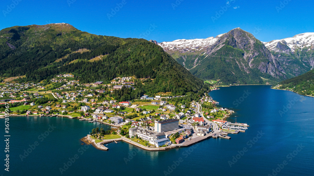 Balestrand. The administrative centre of Balestrand Municipality in Sogn og Fjordane county, Norway.