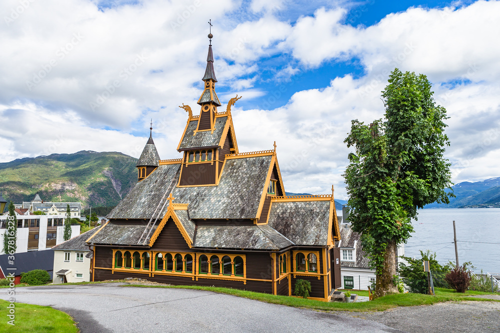St. Olaf's Church. An Anglican church in the village of Balestrand in Sogndal Municipality in the county of Vestland in Norway. St. Olaf's Church. An Anglican church in the village of Balestrand in Sogndal Municipality in the county of Vestland in Norway.