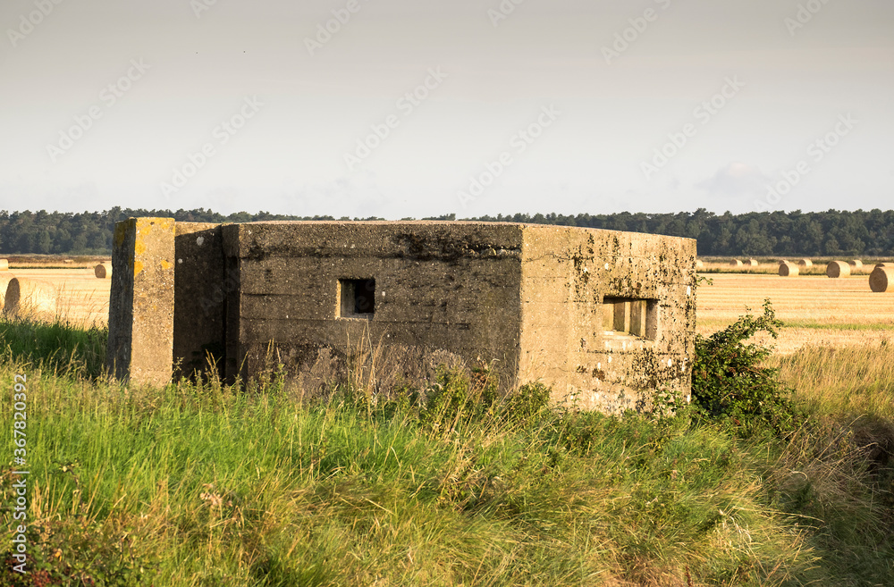 Old WW2 pillbox example Old WW2 pillbox example