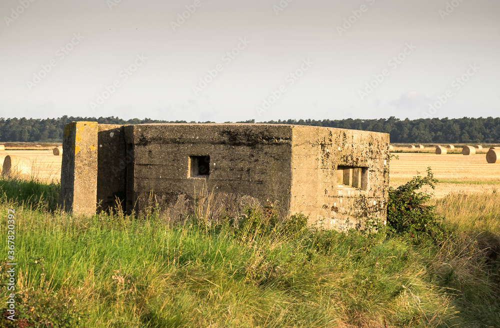 Old WW2 pillbox example