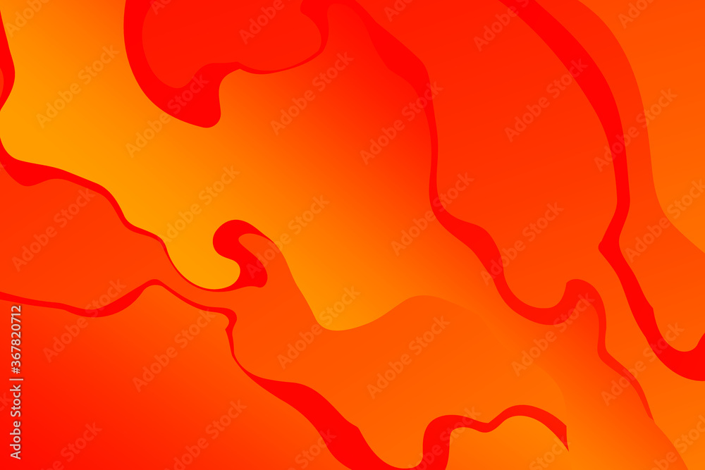 Abstract orange and red wavy background with curve lines. lava. Burn. Fire. Flame. Abstract orange and red wavy background with curve lines. lava. Burn. Fire. Flame.