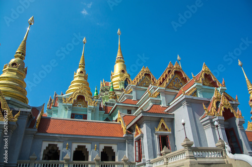 landscape of wat tang sai temple at prachuab kiri khan province in thailand. this is the public domain © serra715