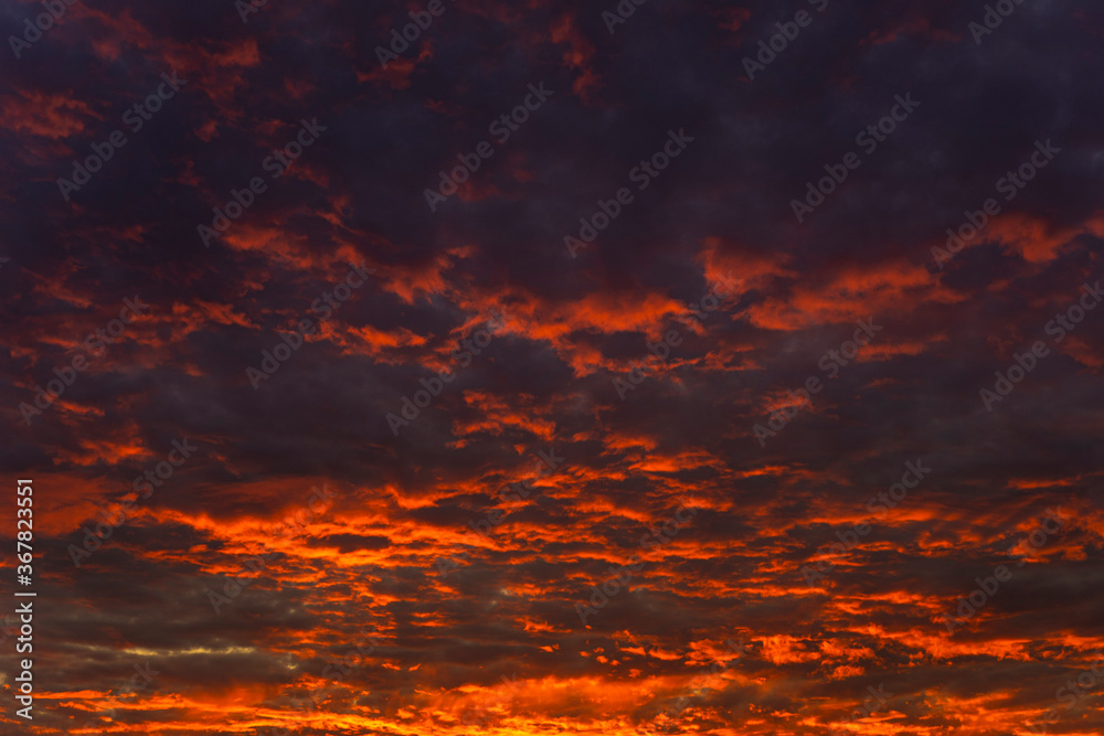Wolken Himmel im Sonnenuntergang Wolken Himmel im Sonnenuntergang