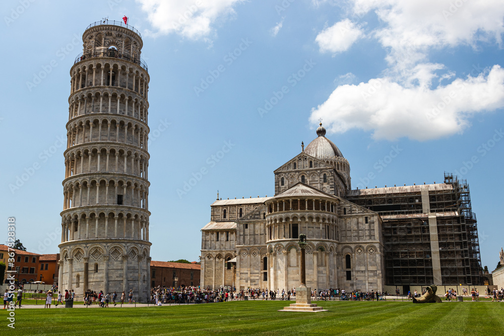 The Tower of Pisa and Cathedral of Santa Maria Assunta