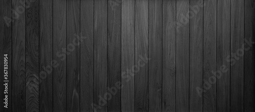 black wood plank texture background