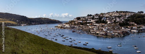 Salcombe Estuary and Town from Snapes Point photo