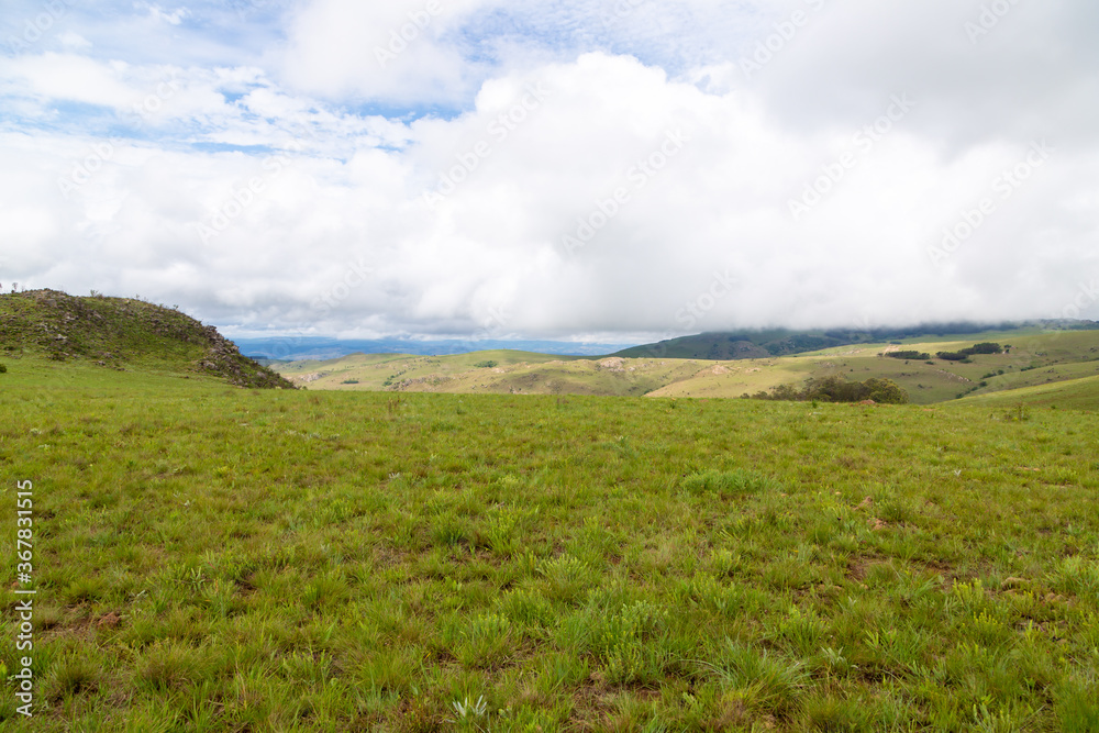 Landscape in Malolotja Nature Reserve, northern Swasiland, Hhohho Province, southern Africa