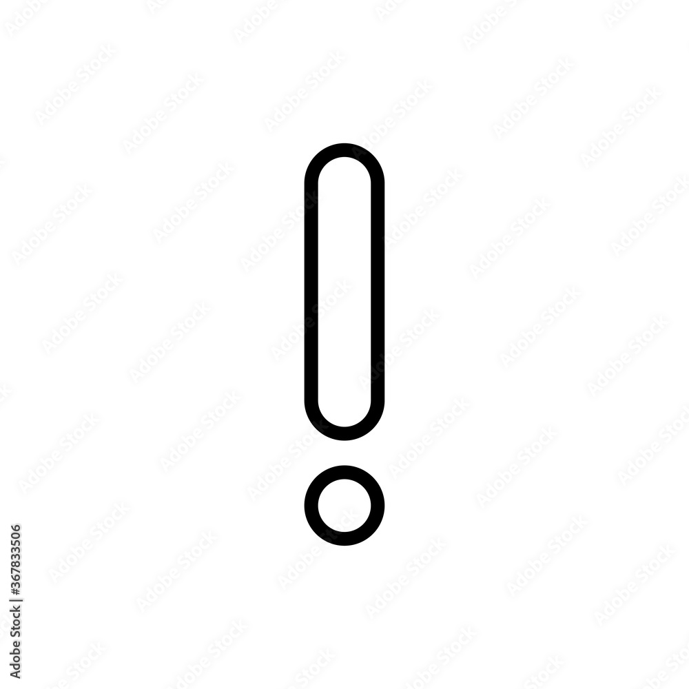 exclamation vector illustration design exclamation vector illustration design