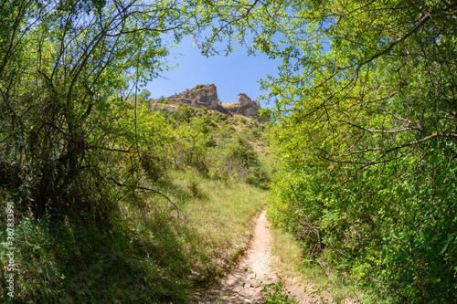 Barranco del Rio Dulce Natural Park (Pelegrina, Guadalajara, Spain) photo