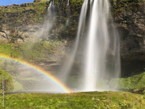 Waterfall in Iceland