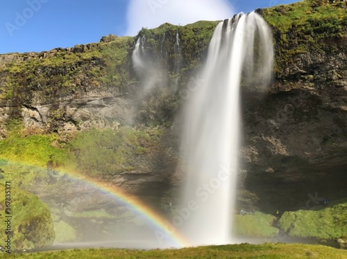 Waterfall in Iceland