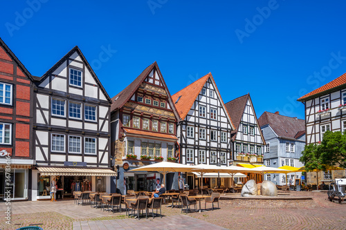Marktplatz, Rinteln, Deutschland 