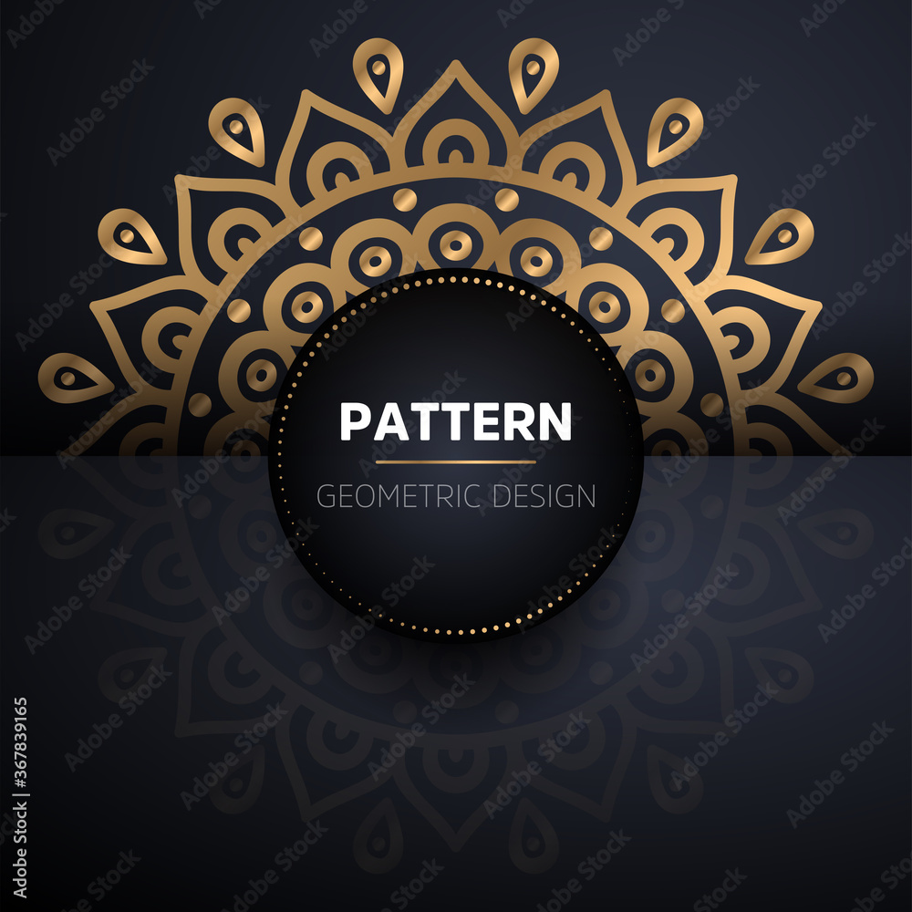 Fototapeta premium luxury ornamental mandala design background