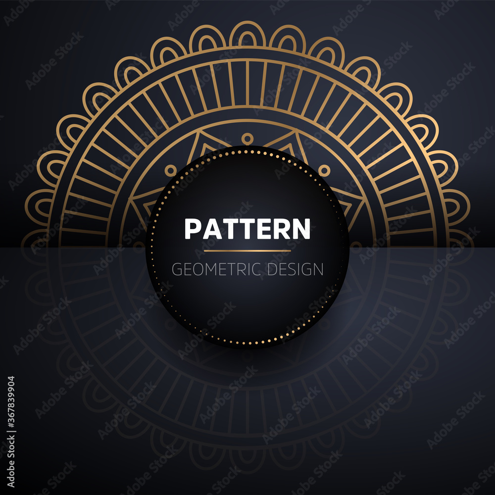 Fototapeta premium luxury ornamental mandala design background