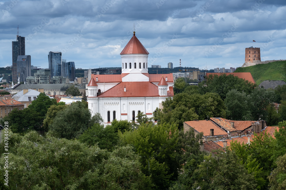 The Cathedral of the Theotokos in Vilnius, Lithuania. The episcopal see of the Orthodox Christian Church