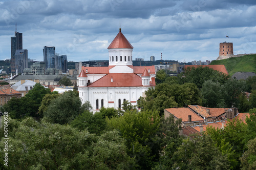 The Cathedral of the Theotokos in Vilnius, Lithuania. The episcopal see of the Orthodox Christian Church