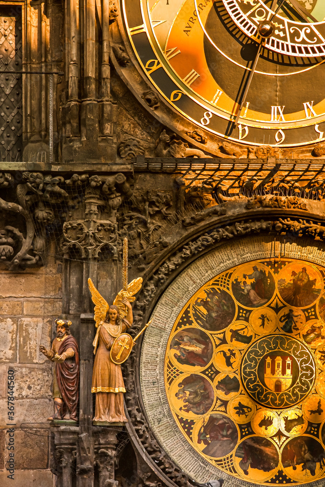 Prague Astronomical Clock detail
