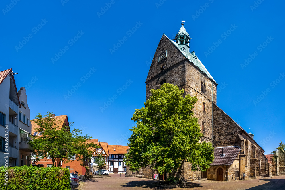 Mausoleum, Sankt Martini Kirche, Stadthagen, Deutschland 