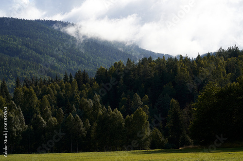 Landscape in Hallingdal, Norway. photo