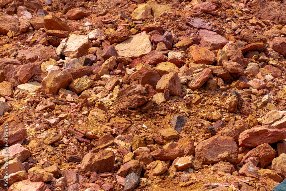 Ukrainian open mining stones texture and background. Ukrainian open mining stones texture and background.