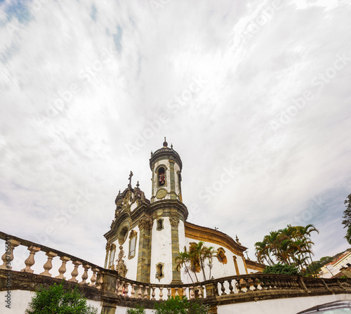 Balusters of the Church of São Francisco de Assis in São João del-Rei photo