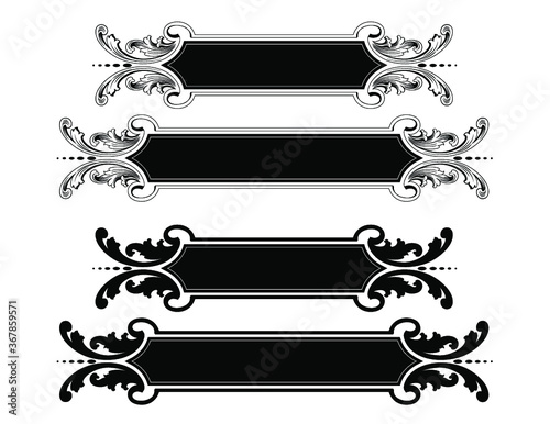 Ornate Panel Design Set
