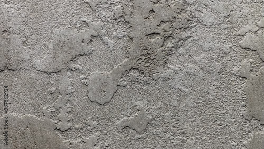Abstract concrete wall plaster texture. Closeup for background or artworks.