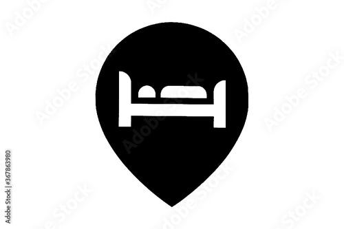 Obraz na płótnie vector de hotel w salonie