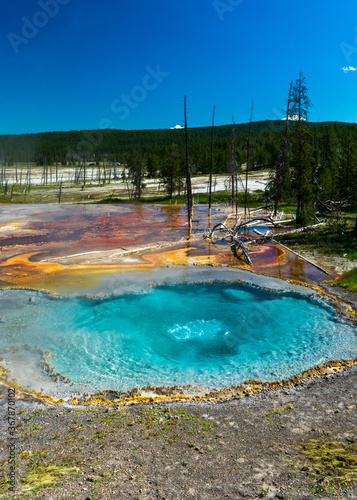 Firehole Spring, Yellowstone National Park