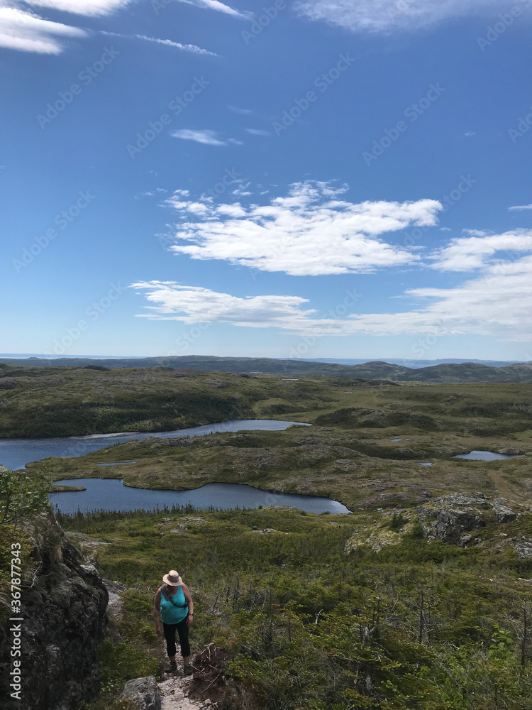 Hiking in Newfoundland 
