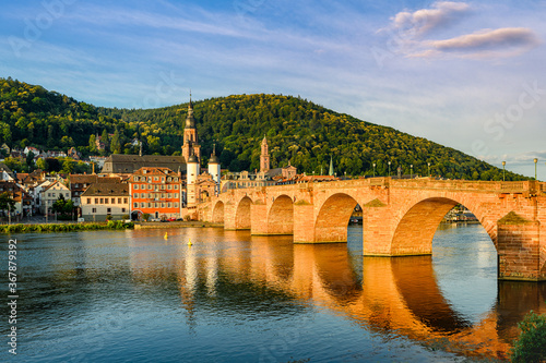 The old bridge in Heidelberg, Germany