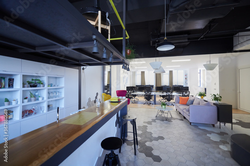 Fototapeta Naklejka Na Ścianę i Meble -  Interior Of Modern Start up Office