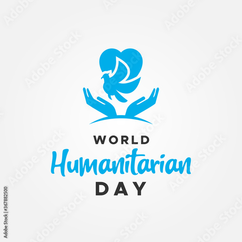 World Humanitarian Day Vector Design Illustration For Celebrate Moment