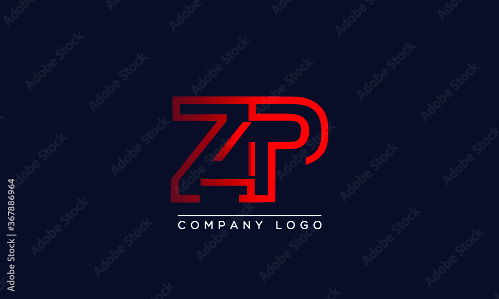 Creative Letters ZP Logo Design Vector Template. Initial Letters ZP Logo Design Creative Letters ZP Logo Design Vector Template. Initial Letters ZP Logo Design