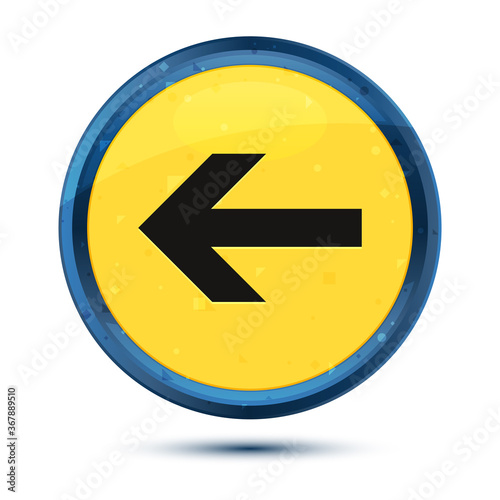 Back arrow icon fancy yellow round button illustration Free Download Back arrow icon fancy yellow round button illustration - GFXLoad