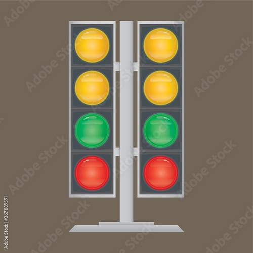 race track lights