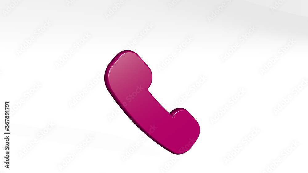 phone from a perspective with the shadow. A thick sculpture made of metallic materials of 3D rendering. mobile and business phone from a perspective with the shadow. A thick sculpture made of metallic materials of 3D rendering. mobile and business