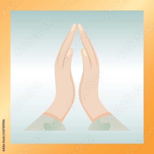 hands praying
