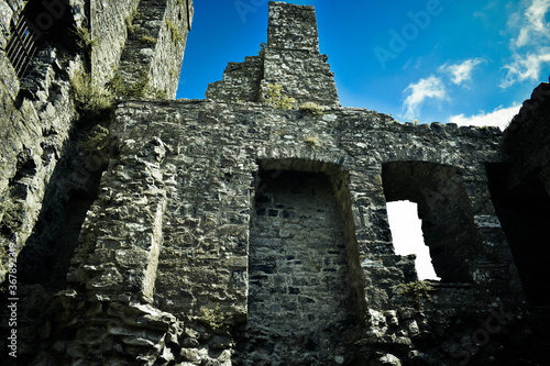 ruins of an old castle