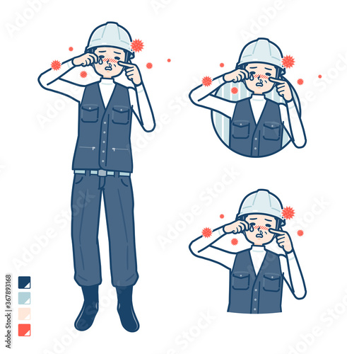 simple work wear middle man_hay fever
