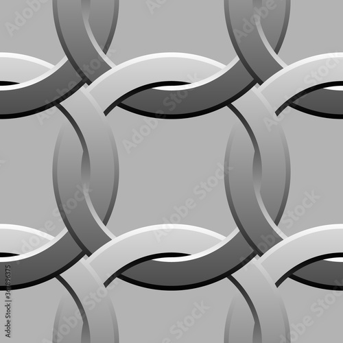 Abstract 3D seamless pattern