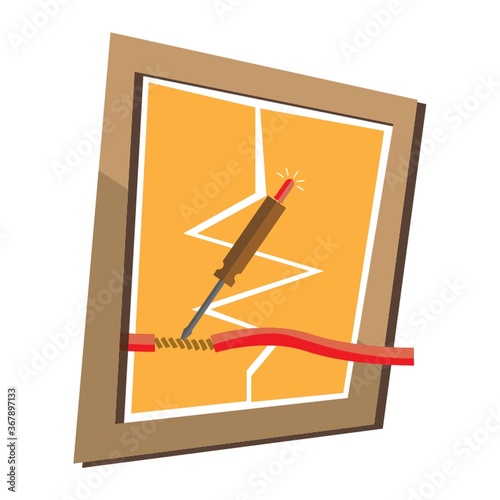 testing wire wall frame